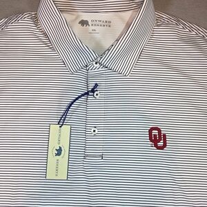 Onward Reserve Oklahoma University Men's Performance Polo XXL NWT